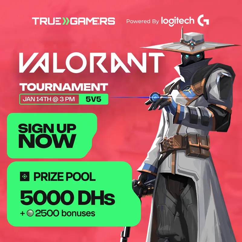 TRUE GAMERS Morocco Valorant Tournament